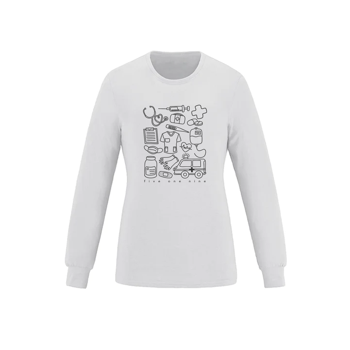 HEALTH CARE SUPPLIES LONG SLEEVE (WOMENS)