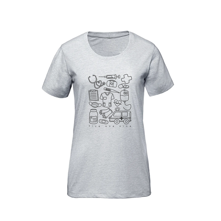 HEALTH CARE SUPPLIES PREMIUM TEE (WOMENS)