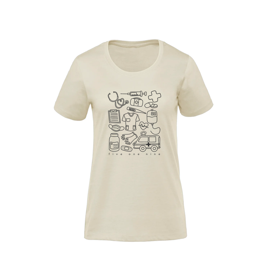 HEALTH CARE SUPPLIES PREMIUM TEE (WOMENS)