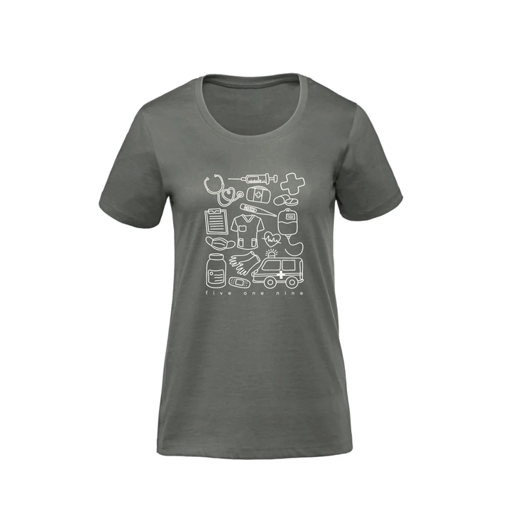 HEALTH CARE SUPPLIES PREMIUM TEE (WOMENS)