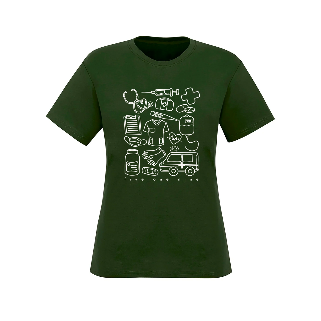 HEALTH CARE SUPPLIES TEE (WOMENS)
