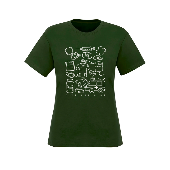 HEALTH CARE SUPPLIES TEE (WOMENS)