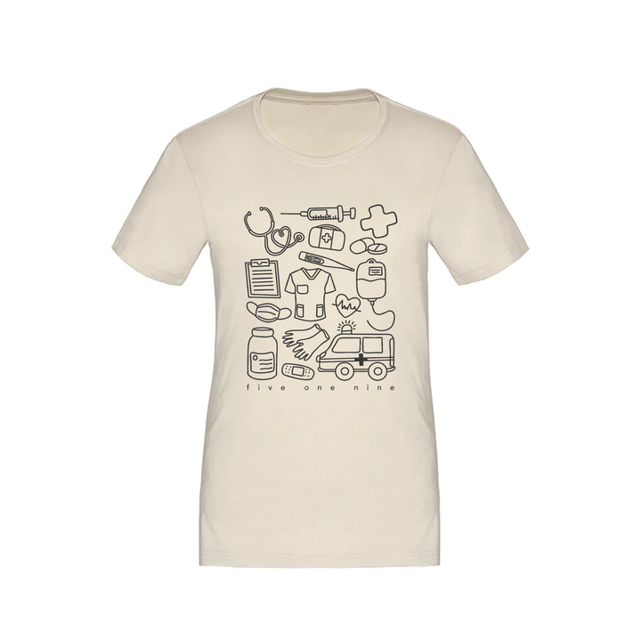 HEALTH CARE SUPPLIES TEE (WOMENS)