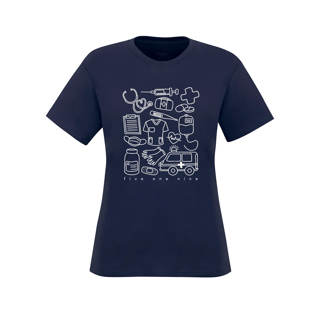HEALTH CARE SUPPLIES TEE (WOMENS)