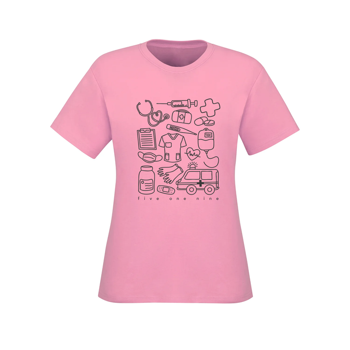 HEALTH CARE SUPPLIES TEE (WOMENS)