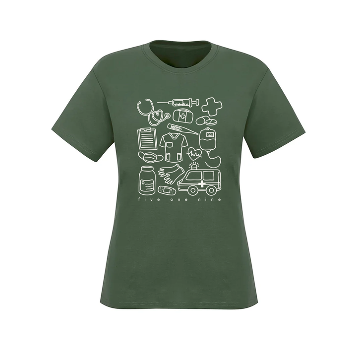HEALTH CARE SUPPLIES TEE (WOMENS)