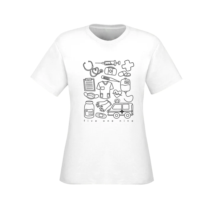 HEALTH CARE SUPPLIES TEE (WOMENS)