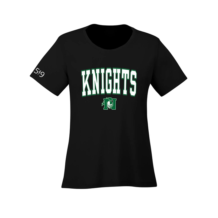 NORTHRIDGE VARSITY ATHLETIC TEE (WOMENS)