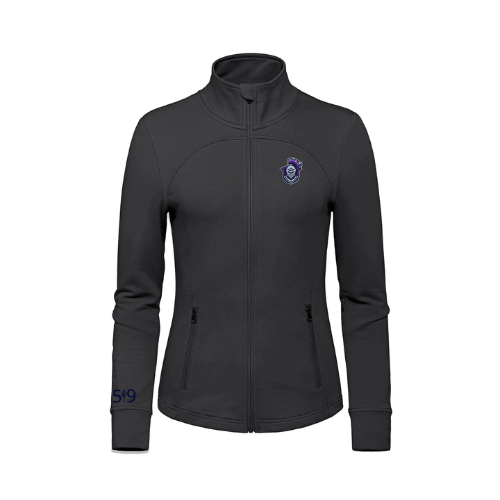 NORTHBRAE EMBROIDERED FRENCH TERRY ZIP-UP (WOMENS)