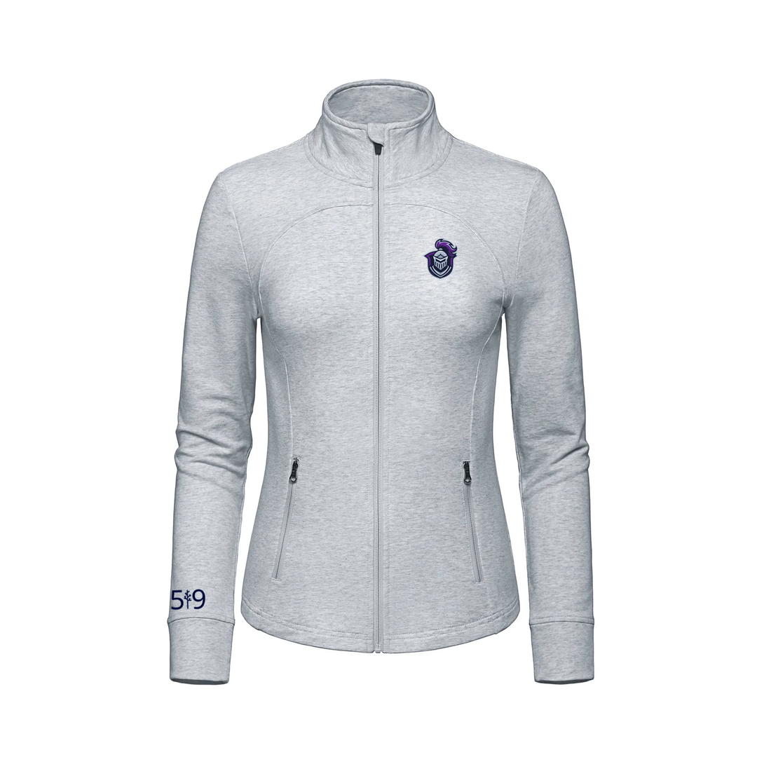 NORTHBRAE EMBROIDERED FRENCH TERRY ZIP-UP (WOMENS)