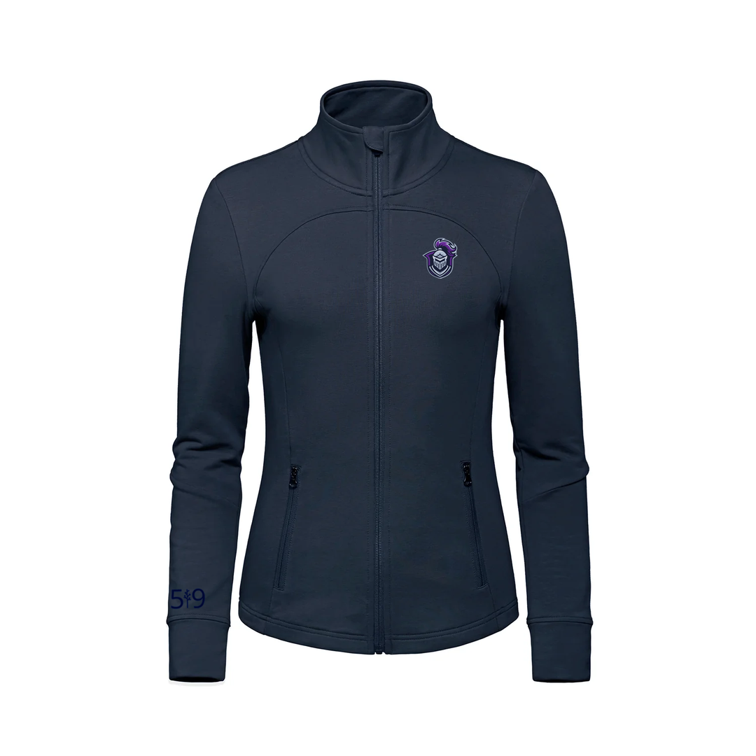 NORTHBRAE EMBROIDERED FRENCH TERRY ZIP-UP (WOMENS)