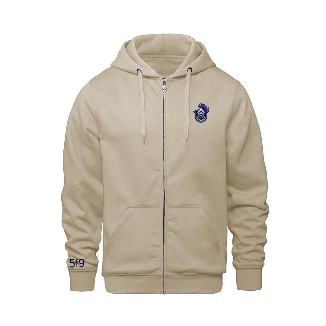 NORTHBRAE EMBROIDERED ZIP-UP HOODIE (UNISEX)