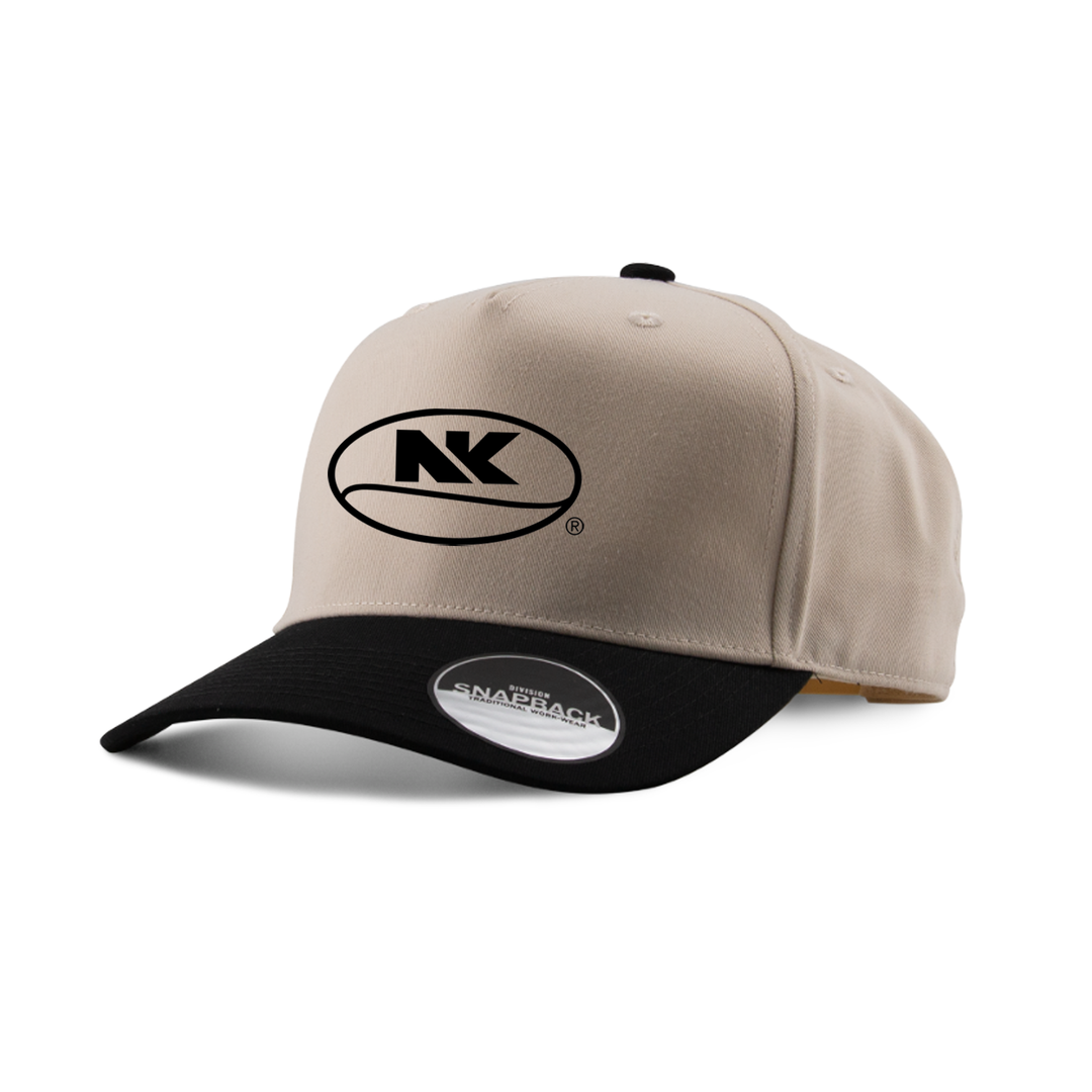 NK EMBROIDERED TWO-TONE PANEL CAP