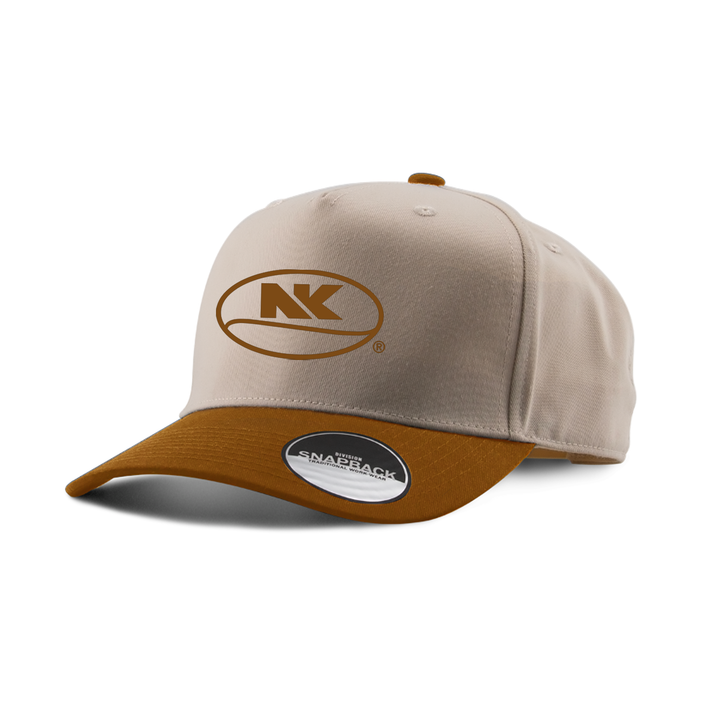 NK EMBROIDERED TWO-TONE PANEL CAP