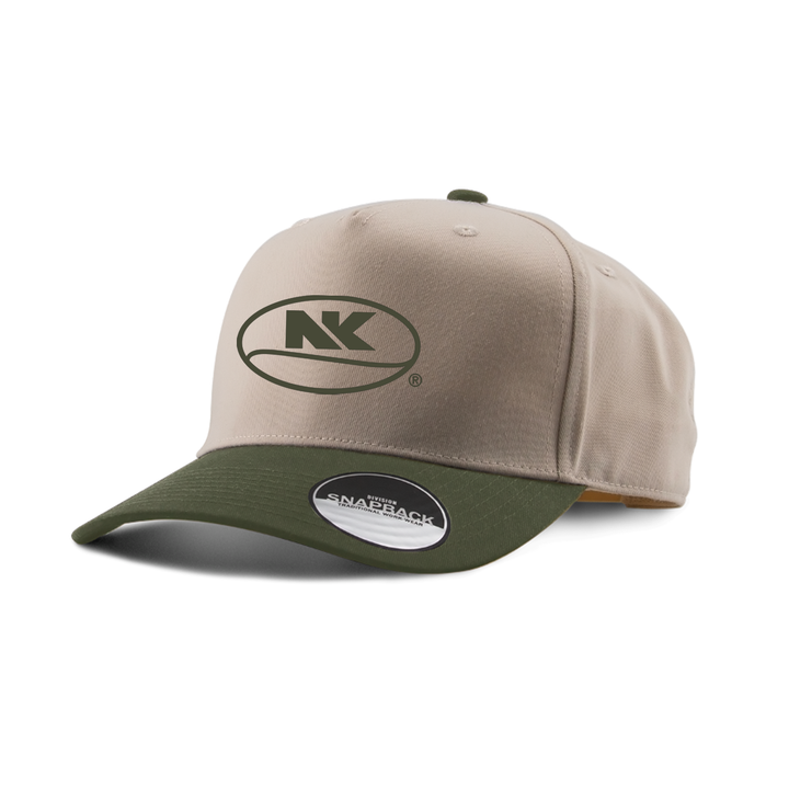 NK EMBROIDERED TWO-TONE PANEL CAP