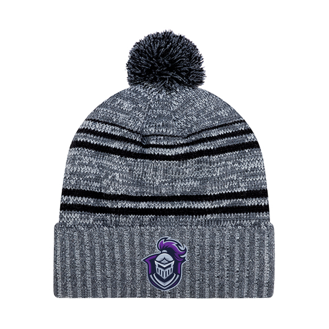 NORTHBRAE EMBROIDERED POM-POM TOQUE
