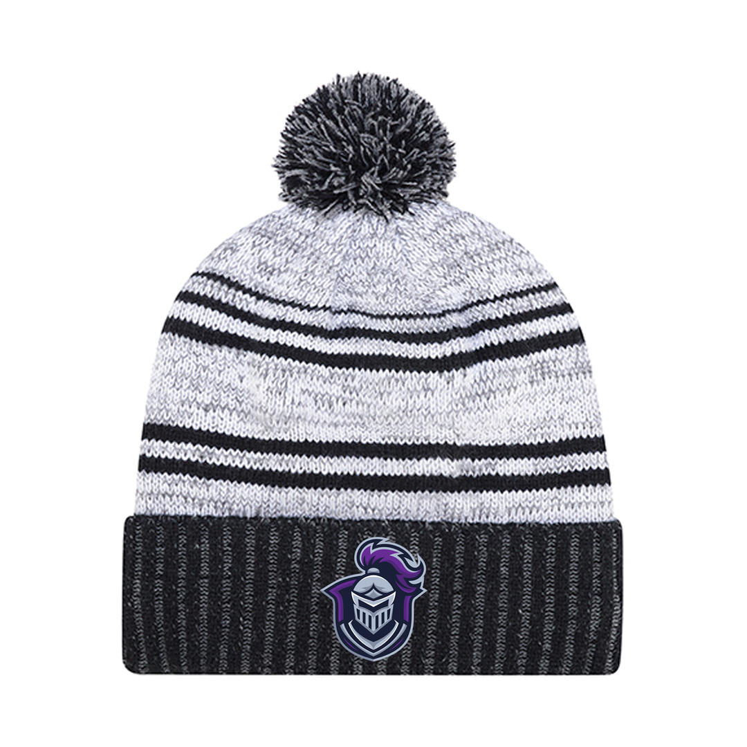 NORTHBRAE EMBROIDERED POM-POM TOQUE