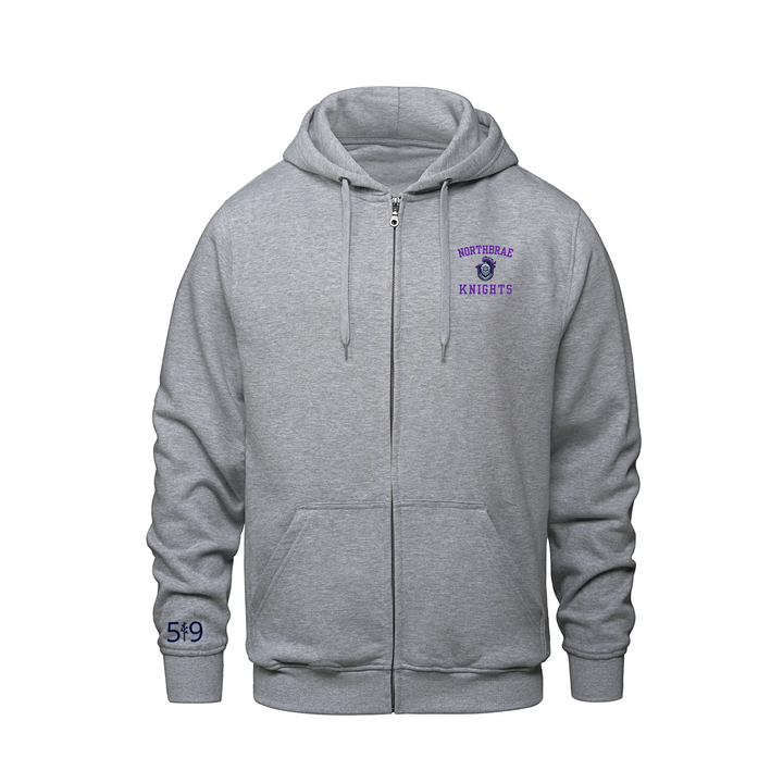 NORTHBRAE CLASSIC ZIP-UP HOODIE (UNISEX)