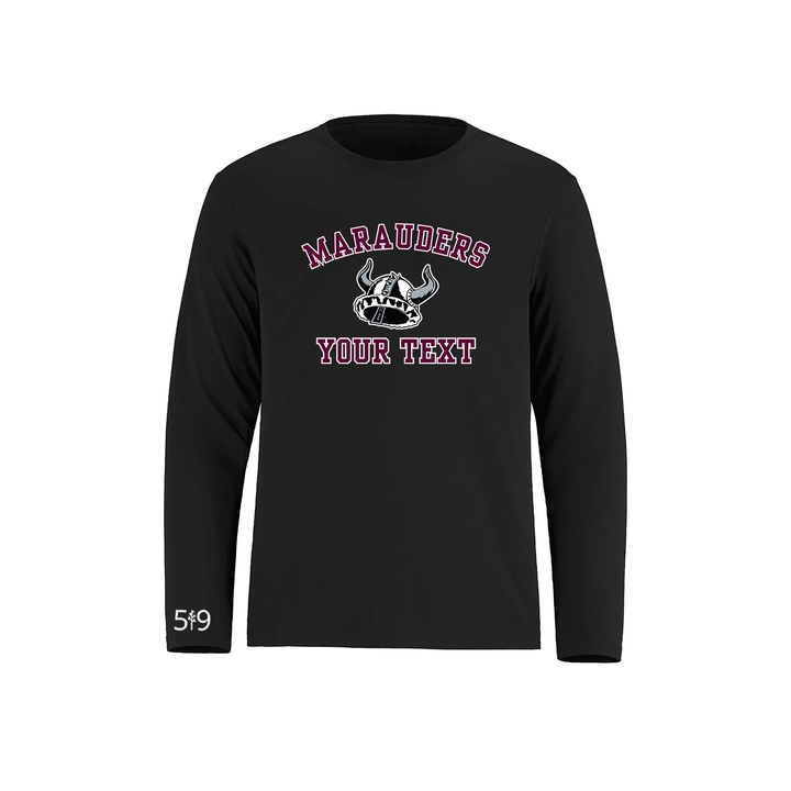 MARAUDERS CUSTOMIZABLE ATHLETIC LONG SLEEVE (UNISEX)