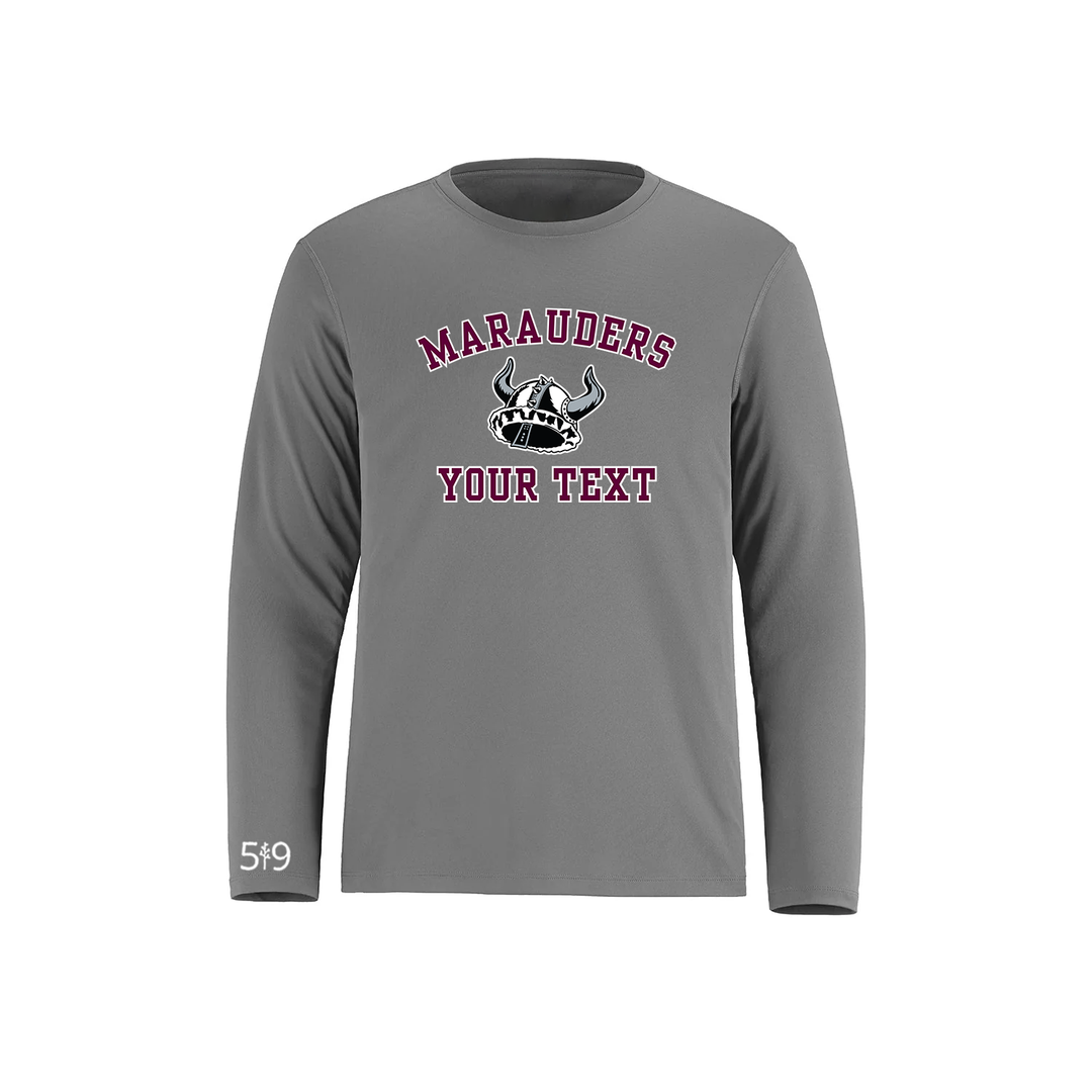 MARAUDERS CUSTOMIZABLE ATHLETIC LONG SLEEVE (UNISEX)
