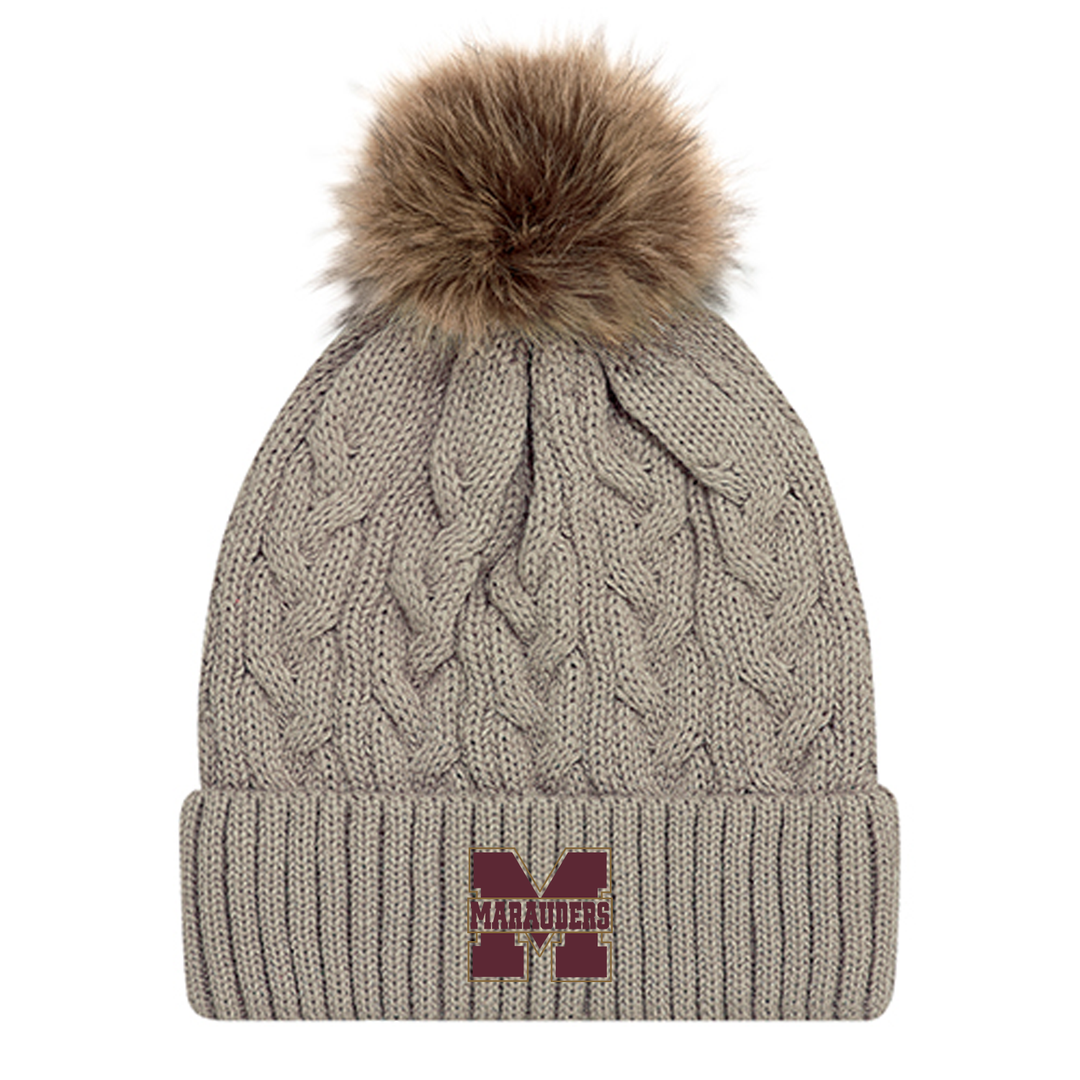 NMDHS EMBROIDERED FAUX FUR TOQUE
