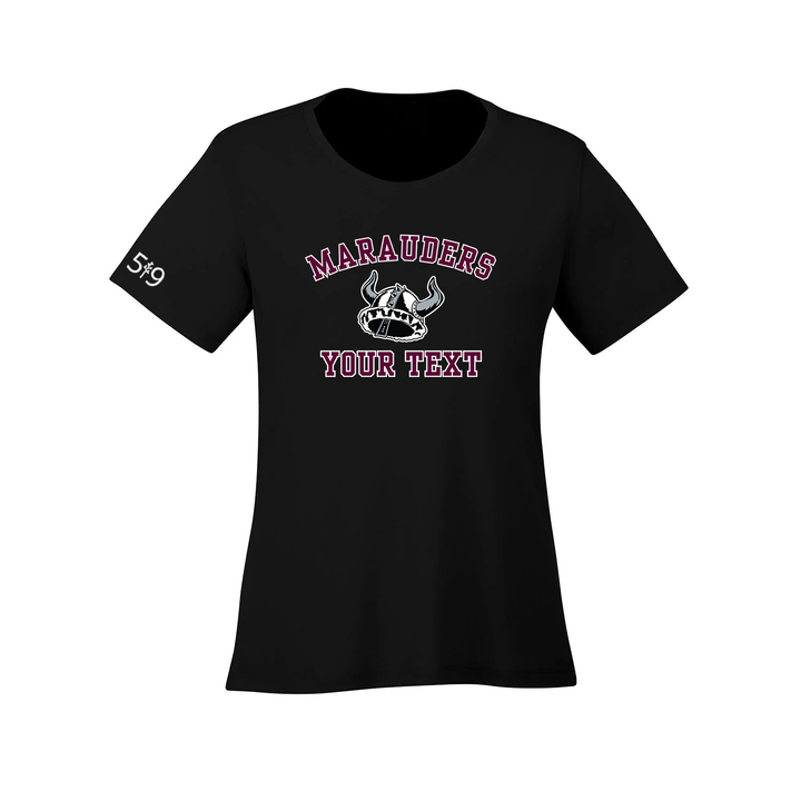 MARAUDERS CUSTOMIZABLE ATHLETIC TEE (WOMENS)