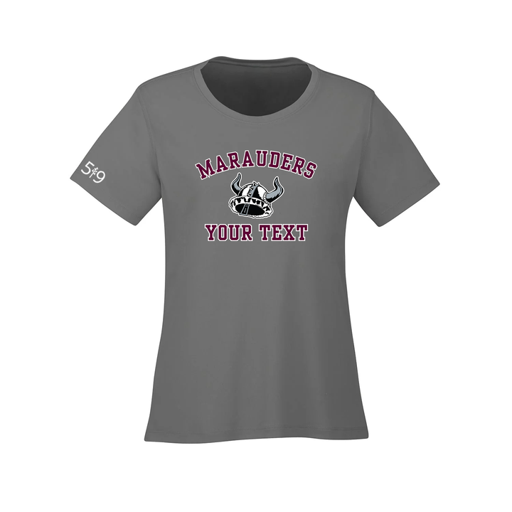 MARAUDERS CUSTOMIZABLE ATHLETIC TEE (WOMENS)