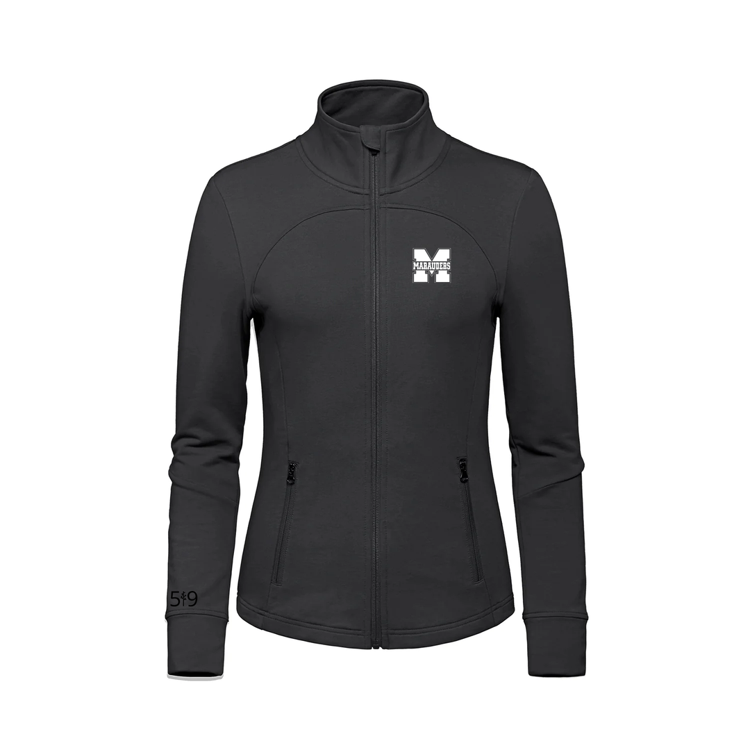 NMDHS EMBROIDERED FRENCH TERRY ZIP-UP (WOMENS)