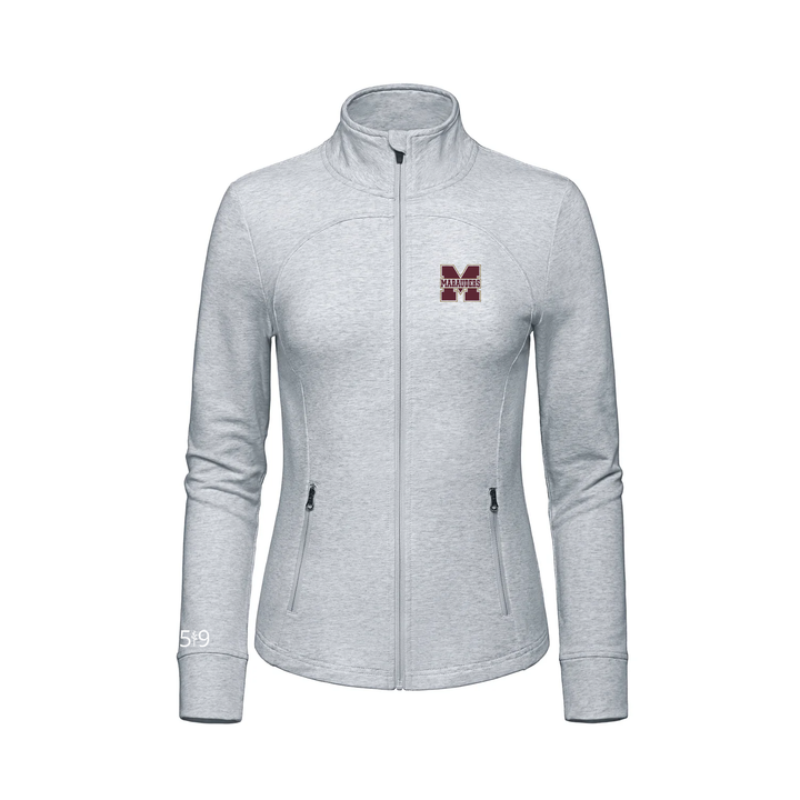 NMDHS EMBROIDERED FRENCH TERRY ZIP-UP (WOMENS)