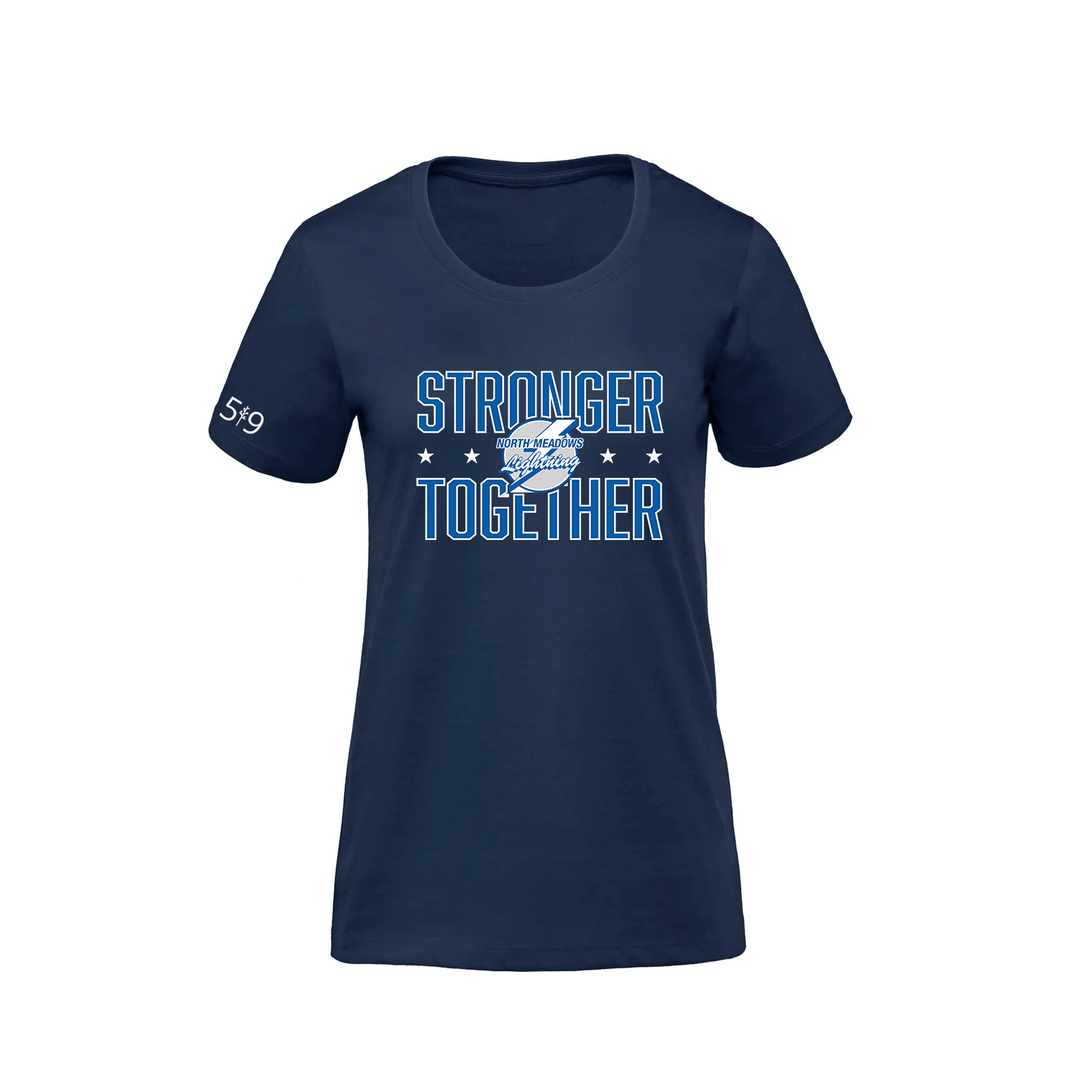 NORTH MEADOWS STRONGER TOGETHER PREMIUM TEE (WOMENS)