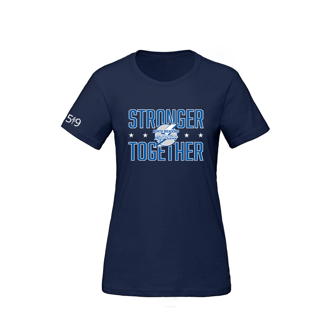 NORTH MEADOWS STRONGER TOGETHER TEE (WOMENS)