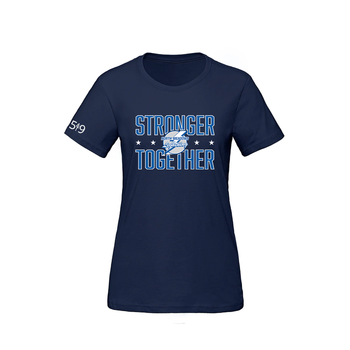 NORTH MEADOWS STRONGER TOGETHER TEE (WOMENS)