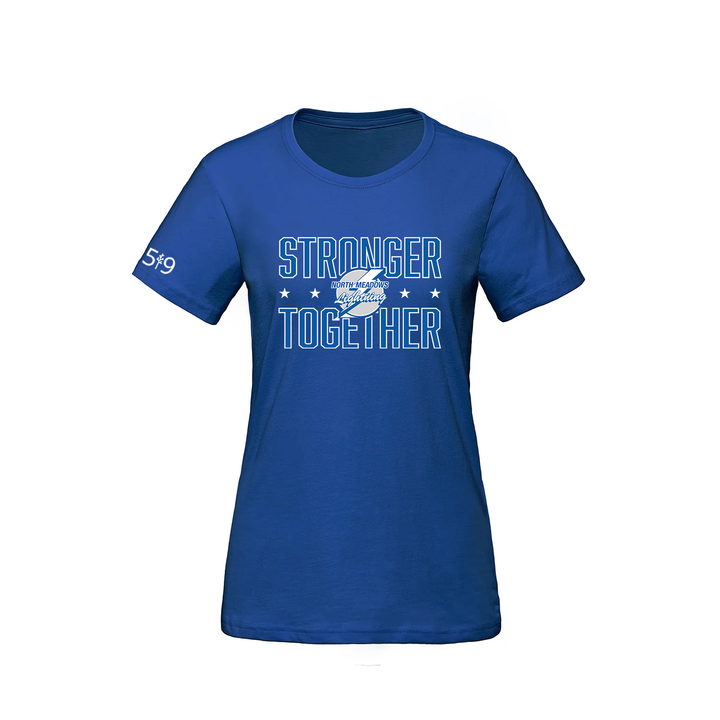 NORTH MEADOWS STRONGER TOGETHER TEE (WOMENS)