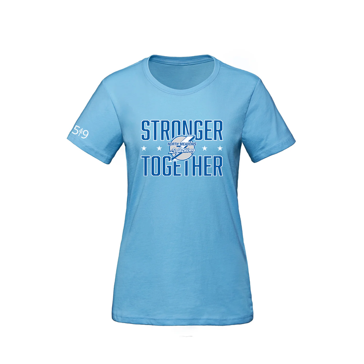 NORTH MEADOWS STRONGER TOGETHER TEE (WOMENS)