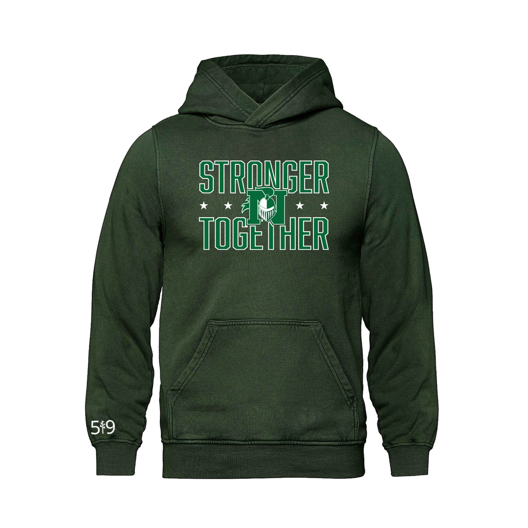 NORTHRIDGE STRONGER TOGETHER RETRO HOODIE (UNISEX)