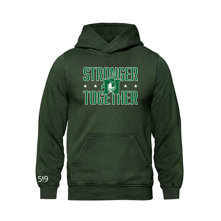 NORTHRIDGE STRONGER TOGETHER RETRO HOODIE (UNISEX)