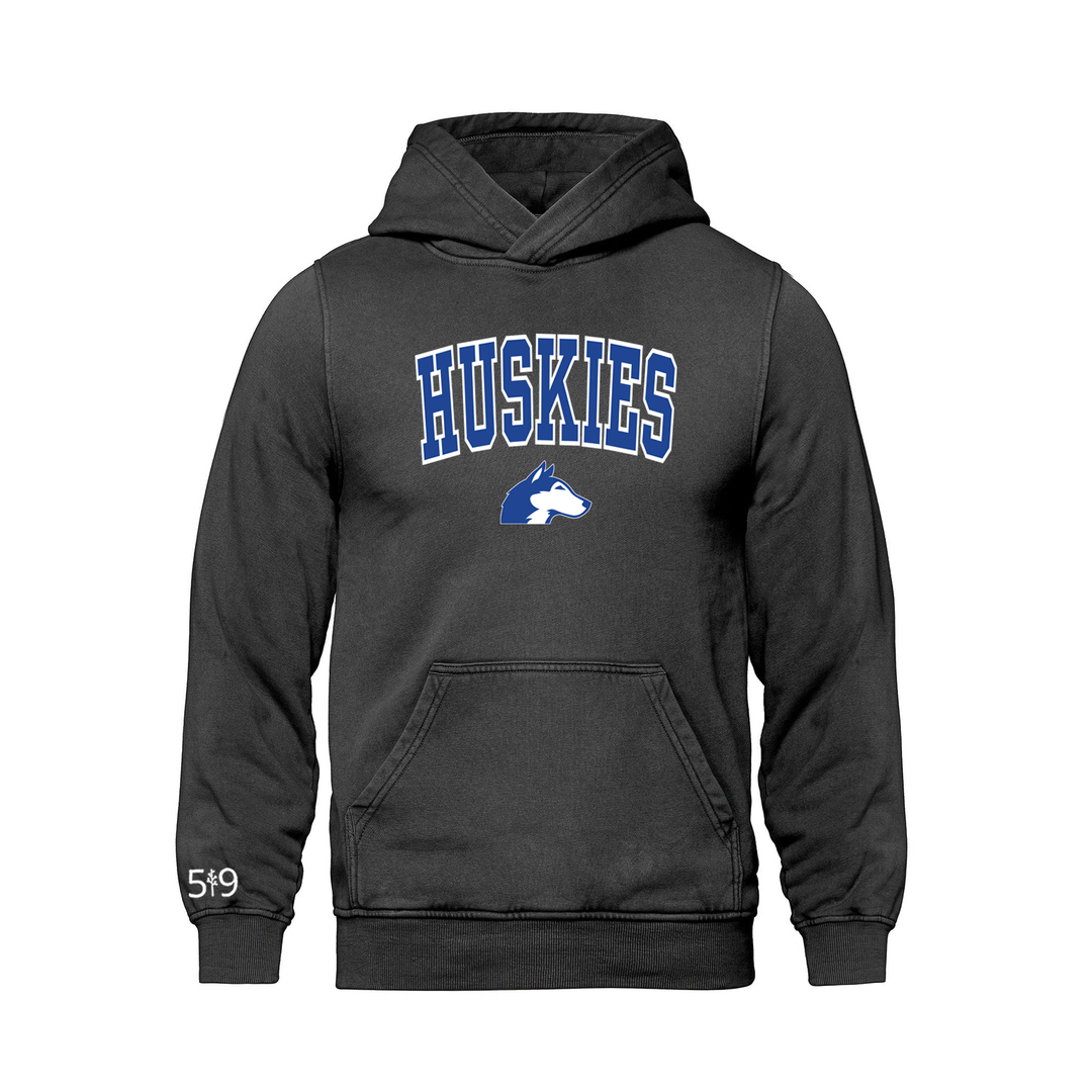 NEW SARUM HUSKIES VARSITY RETRO HOODIE (UNISEX)
