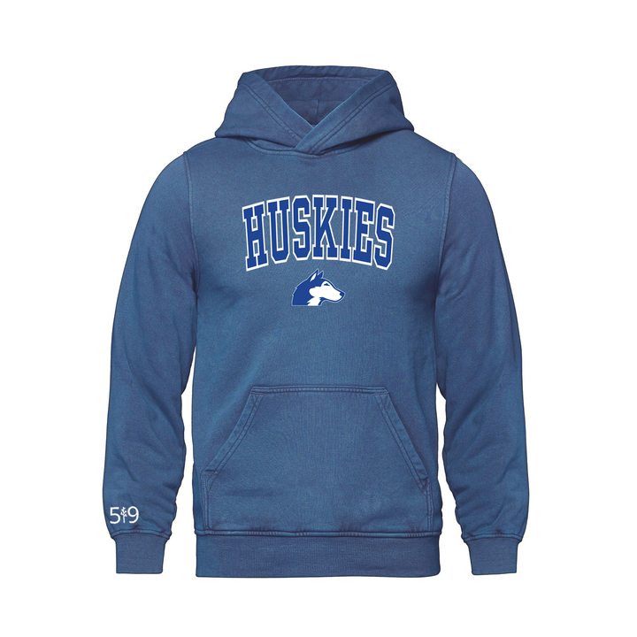 NEW SARUM HUSKIES VARSITY RETRO HOODIE (UNISEX)