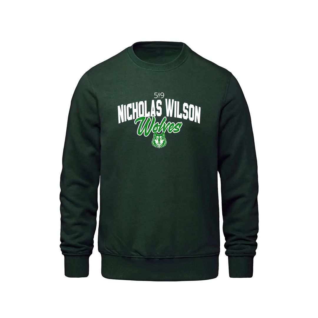 NICHOLAS WILSON WOLVES SIGNATURE CREW (UNISEX)