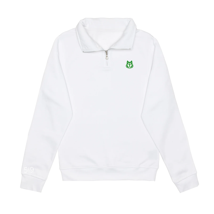 NICHOLAS WILSON EMBROIDERED 1/4 ZIP (UNISEX)
