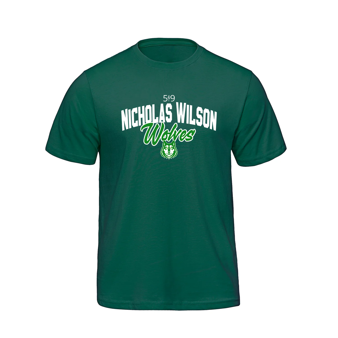 NICHOLAS WILSON WOLVES SIGNATURE TEE (YOUTH)
