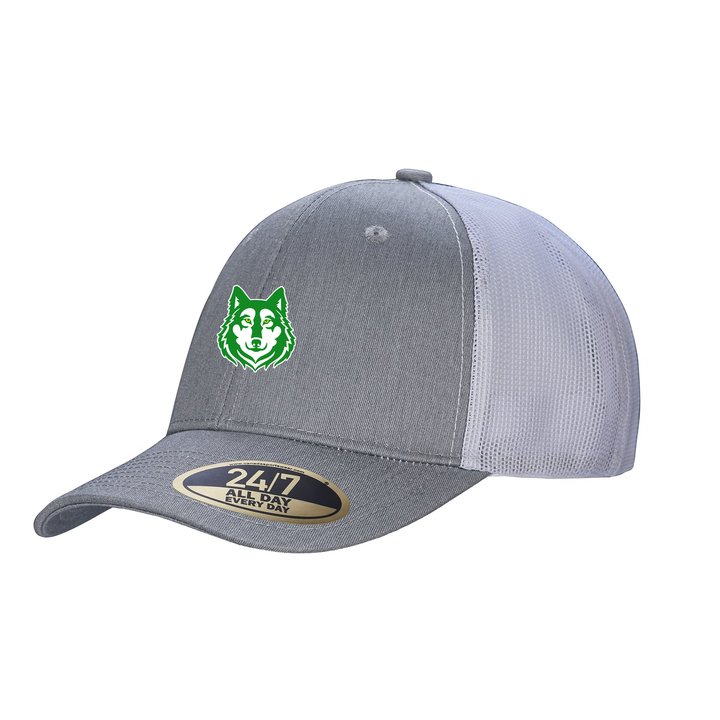 NICHOLAS WILSON EMBROIDERED TRUCKER CAP
