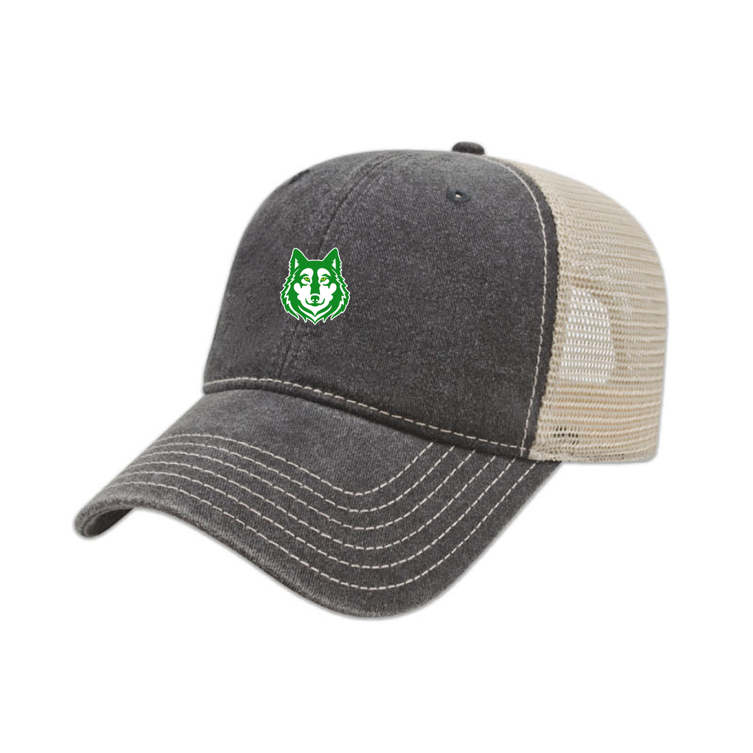 NICHOLAS WILSON EMBROIDERED VINTAGE TRUCKER CAP