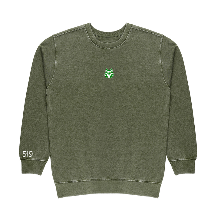 NICHOLAS WILSON EMBROIDERED VINTAGE CREW (UNISEX)