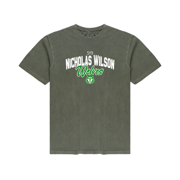 NICHOLAS WILSON WOLVES SIGNATURE VINTAGE TEE (UNISEX)