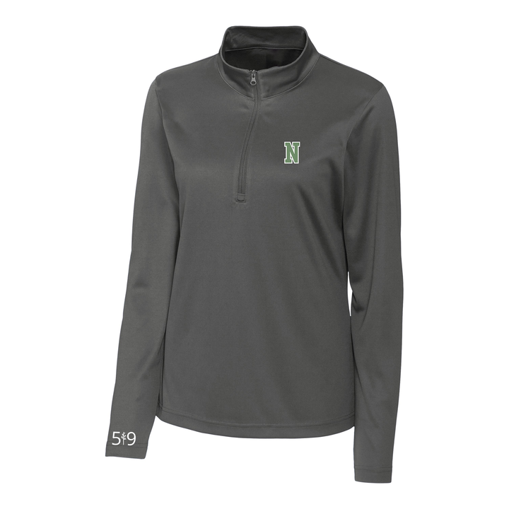 NORTHWEST EMBROIDERED ATHLETIC 1/4 ZIP (WOMENS)