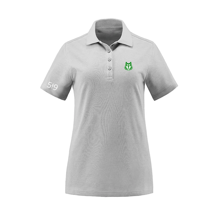 NICHOLAS WILSON EMBROIDERED PIQUE POLO (WOMENS)