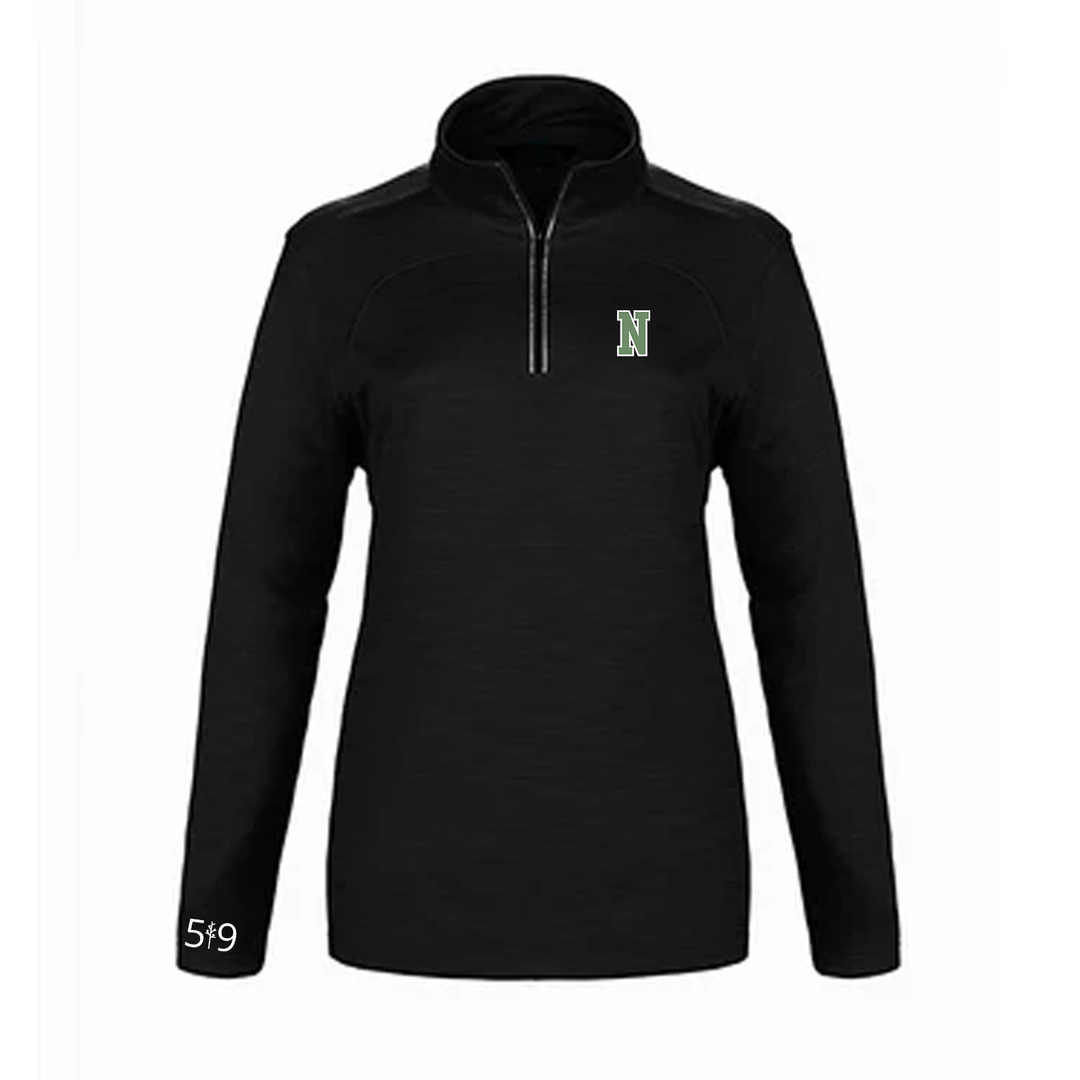 NORTHWEST EMBROIDERED PREMIUM ATHLETIC 1/4 ZIP (WOMENS)