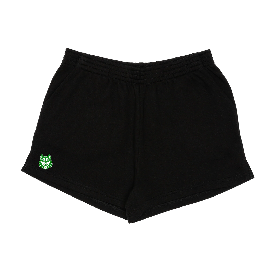 NICHOLAS WILSON EMBROIDERED SWEAT SHORTS (WOMENS)