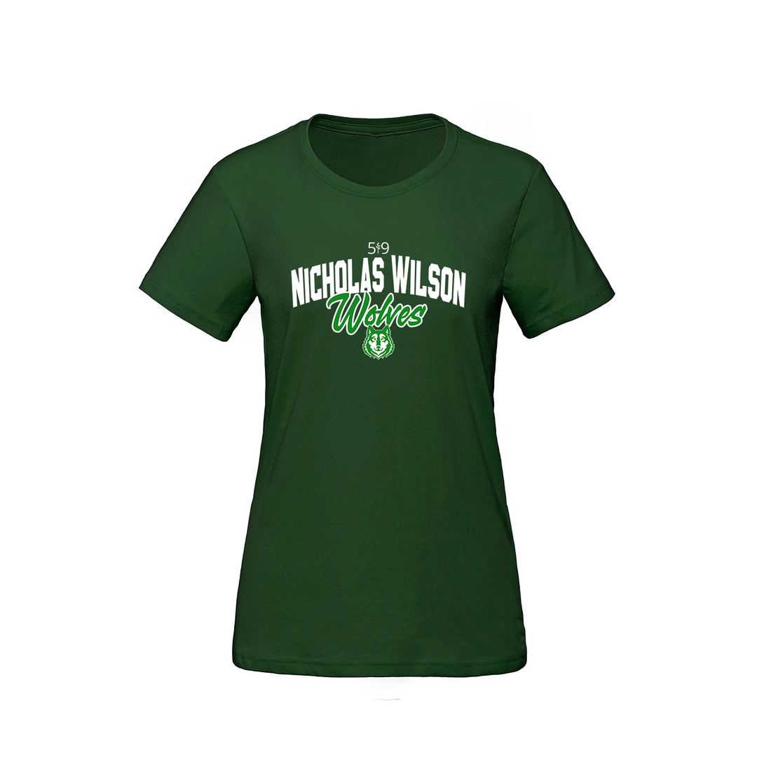 NICHOLAS WILSON WOLVES SIGNATURE TEE (WOMENS)